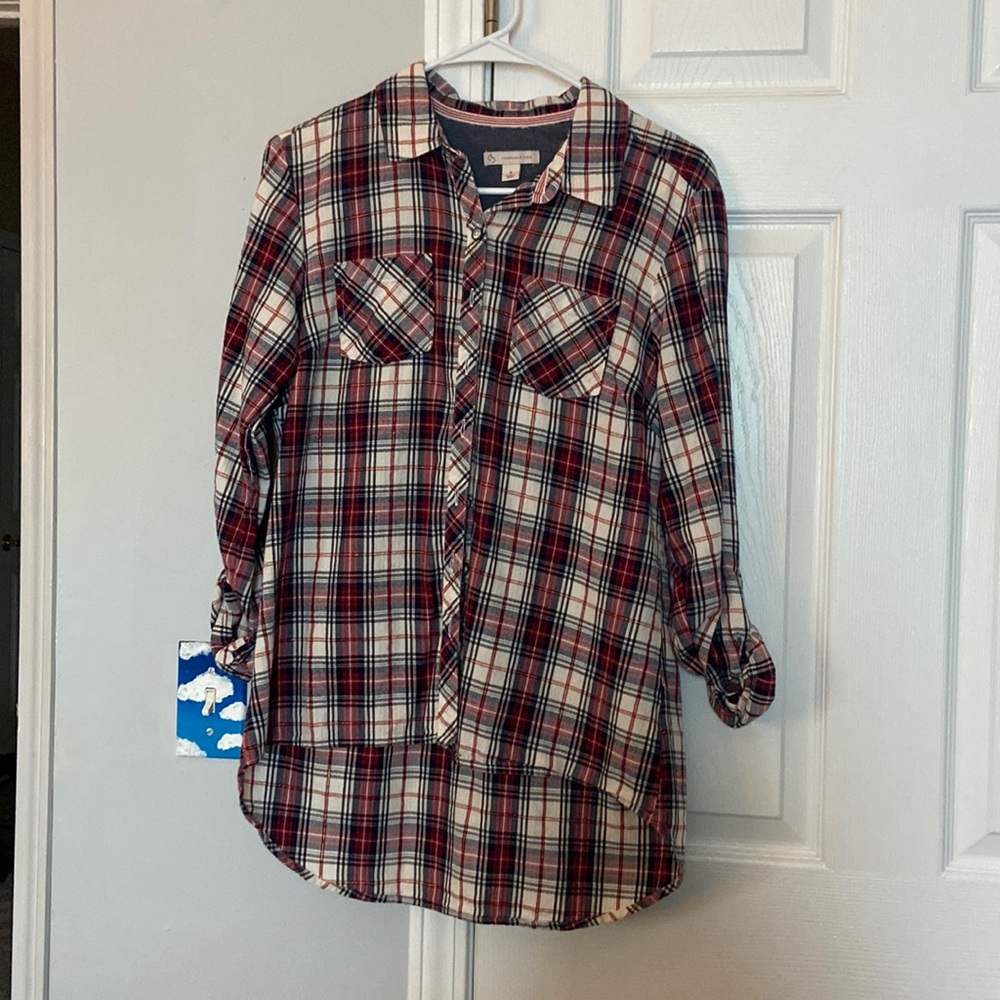 Red, White, and Blue Flannel